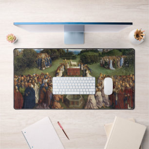 Alfrombrillas De Escritorio Ghent Altarpiece (detalle), Van Eyck Brothers