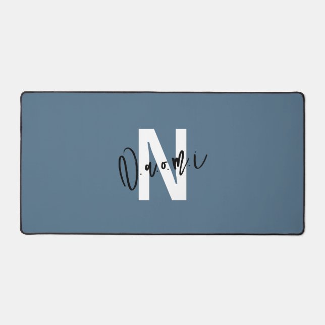 Alfrombrillas De Escritorio Gift for Girls – Personalized N with Name Naomi  (Anverso)