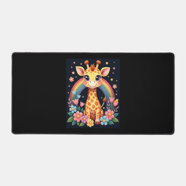 Alfrombrillas De Escritorio Giraffe Lovers T-Shirt (Anverso)