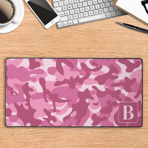 Alfrombrillas De Escritorio Giro personalizado de Guay rosa de camuflaje
