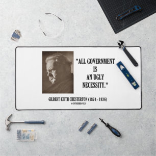 Alfrombrillas De Escritorio GK Chesterton Todo Gobierno Es Una Necesidad Fea