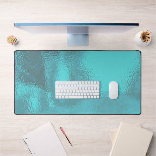 Alfrombrillas De Escritorio Glass azul Aqua