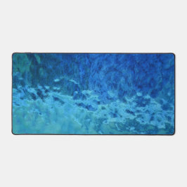 Alfrombrillas De Escritorio Glass azul y Aqua Seted