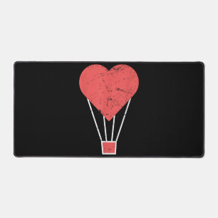 Alfrombrillas De Escritorio Globo de aire caliente Heart Cute