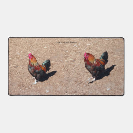Alfrombrillas De Escritorio Gold Cockerel Rooster desk mat