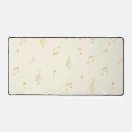 Alfrombrillas De Escritorio Gold Cream Music Notes