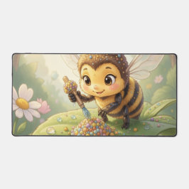 Alfrombrillas De Escritorio Goldene Hummel im Blütentanz.2