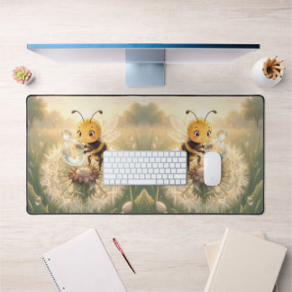 Alfrombrillas De Escritorio Goldene Hummel im Blütentanz.9