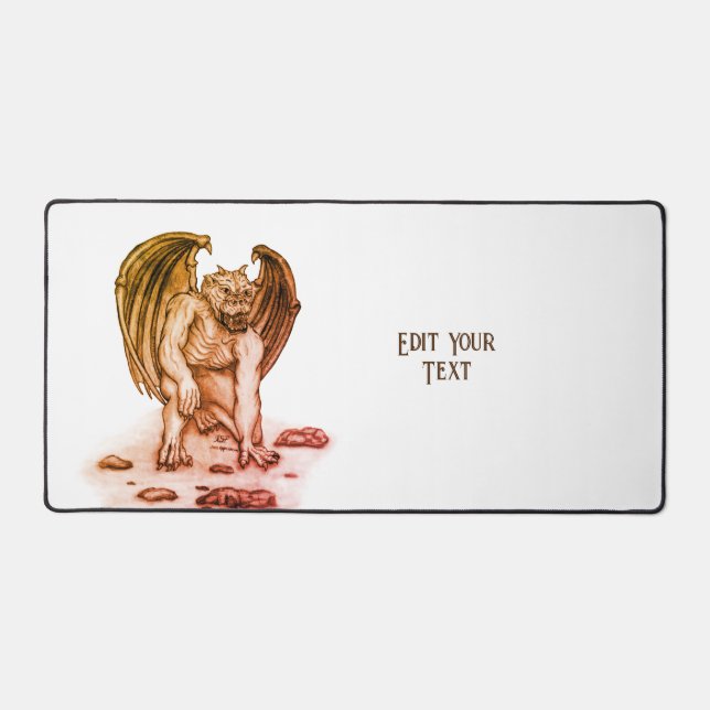 Alfrombrillas De Escritorio Golem Gargoyle (Anverso)