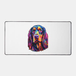 Alfrombrillas De Escritorio Gordon Setter Neon Design