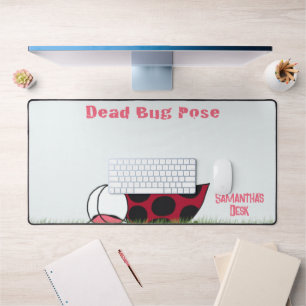 Alfrombrillas De Escritorio Gracioso insecto muerto de yoga