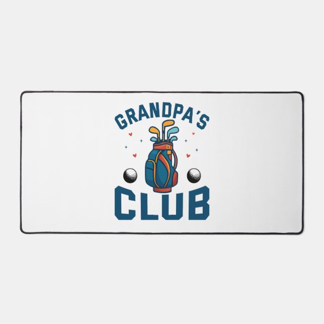 Alfrombrillas De Escritorio Gracioso regalo del club de golf del abuelo (Anverso)