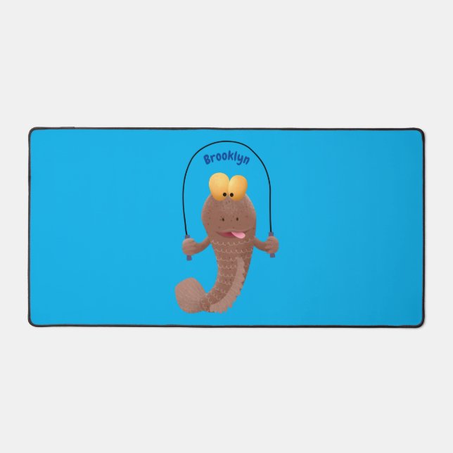 Alfrombrillas De Escritorio Gracioso saltando a la personalizado de pescado de (Anverso)