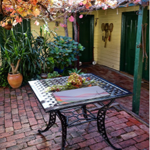 Alfrombrillas De Escritorio Gradiente verde del naranja de lavanda ondulada