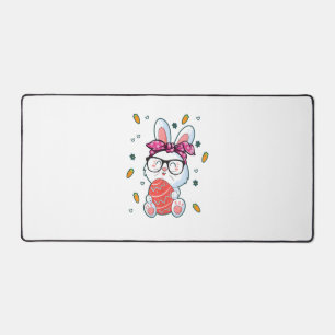 Alfrombrillas De Escritorio Gráfica de conejo divertida en el día de Pascua
