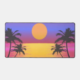 Alfrombrillas De Escritorio Gráfico de atardecer tropical