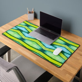 Alfrombrillas De Escritorio Gráficos azul y verde de Chevron