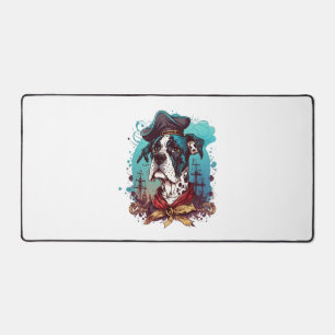 Alfrombrillas De Escritorio Gran Pirata de Perro de Danés
