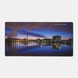 Alfrombrillas De Escritorio Green Bay, alfombra para el escritorio de la escen