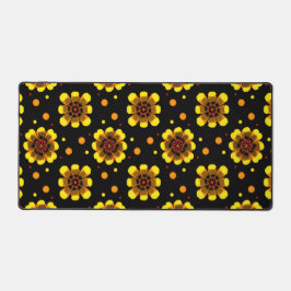 Alfrombrillas De Escritorio Groovy 70s Daisy Flower Power Pattern