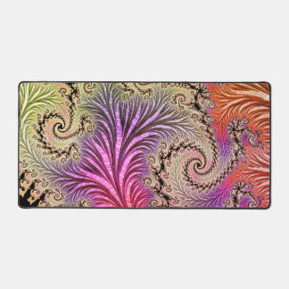 Alfrombrillas De Escritorio Groovy Abstracto Digital Funky Boho Espiral Fracta