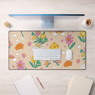 Alfrombrillas De Escritorio Groovy Mushroom Love Desk Mat