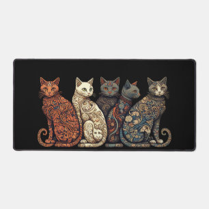 Alfrombrillas De Escritorio Grupo de gatos al estilo de fondo de escritorio vi