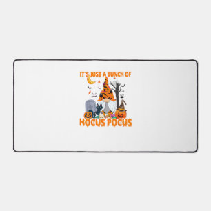 Alfrombrillas De Escritorio Grupo de Hocus Pocus Calabaza Gnome Gato asustado