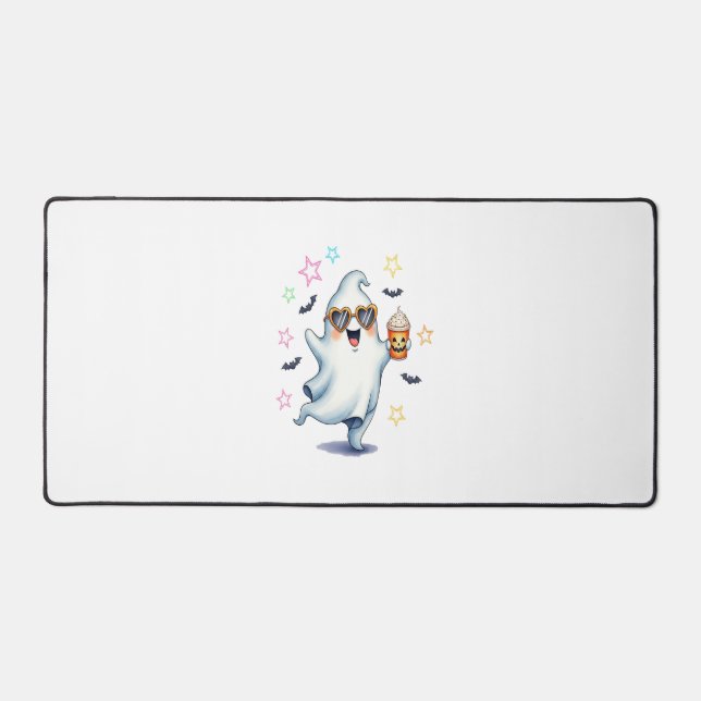 Alfrombrillas De Escritorio Guay Ghost Halloween Vibes (Anverso)