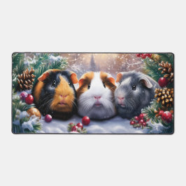 Alfrombrillas De Escritorio Guinea Cerdos Winter Wonderland
