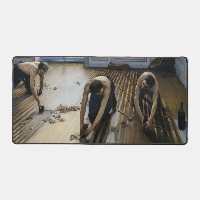 Alfrombrillas De Escritorio Gustave Caillebotte - Los rascacielos del piso (Anverso)