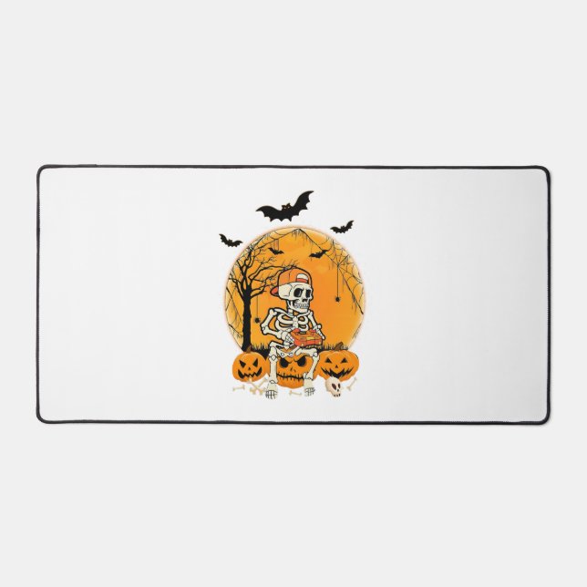 Alfrombrillas De Escritorio Halloween BonePumpkin (Anverso)