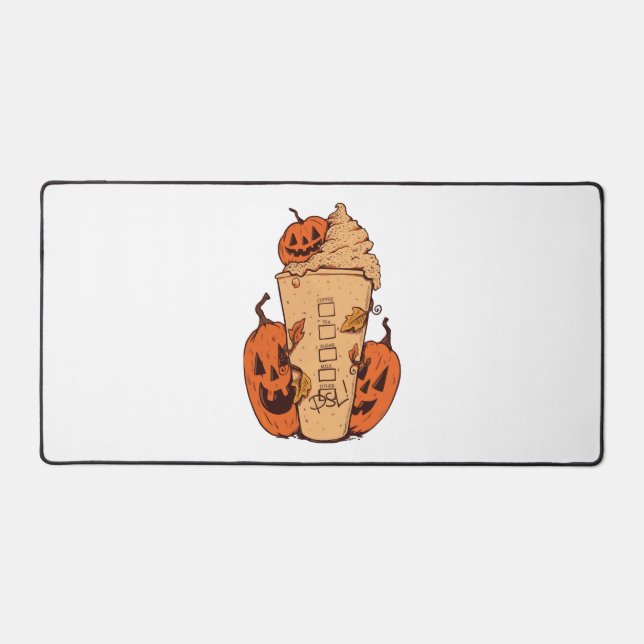 Alfrombrillas De Escritorio Halloween Calabaza divertida Halloween (Anverso)