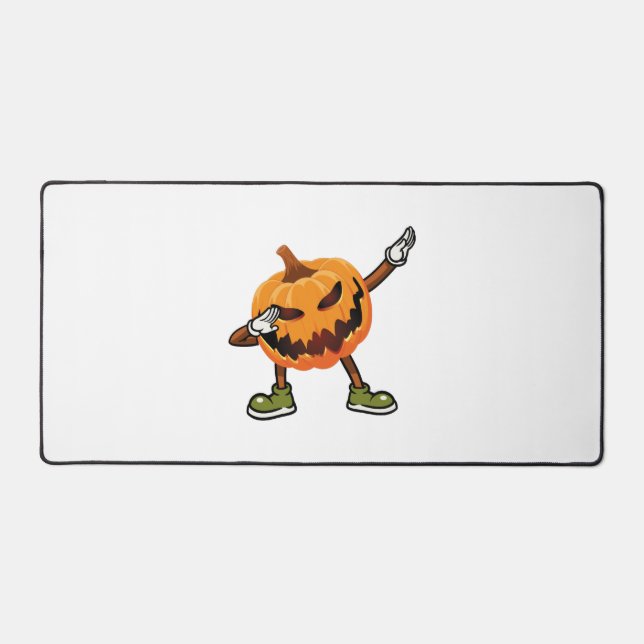 Alfrombrillas De Escritorio Halloween Dabbing Jack O Lantern Pumpkin Halloween (Anverso)