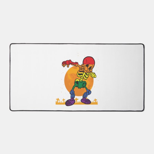 Alfrombrillas De Escritorio Halloween Dabbing Skeleton Costume LGBT (Anverso)