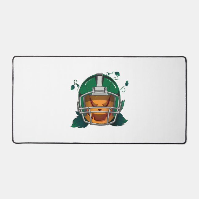 Alfrombrillas De Escritorio halloween del fútbol de calabaza (Anverso)