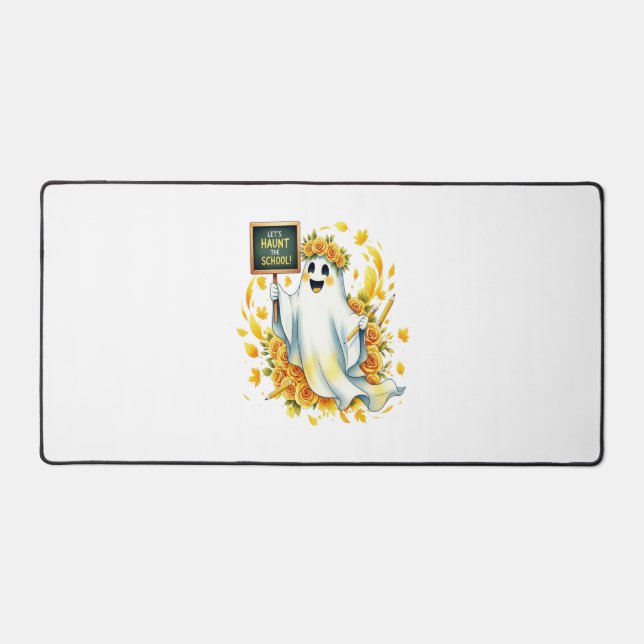 Alfrombrillas De Escritorio Halloween en la Escuela de Brujas (Anverso)