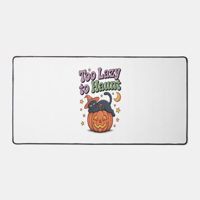 Alfrombrillas De Escritorio Halloween Lazy Ghost (Anverso)
