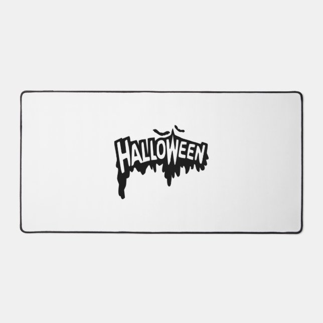 Alfrombrillas De Escritorio Halloween negro (Anverso)