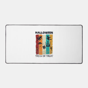 Alfrombrillas De Escritorio Halloween Truco o Trato Hombre Lobo Bruja Esquelet