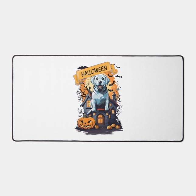 ALFROMBRILLAS DE ESCRITORIO HALLOWEEN Y PERRO (Anverso)