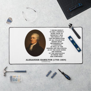 Alfrombrillas De Escritorio Hamilton Nunca Esperes Trabajo Perfecto Hombre Imp