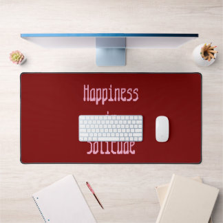 Alfrombrillas De Escritorio Happiness in Solitude Desk Mat