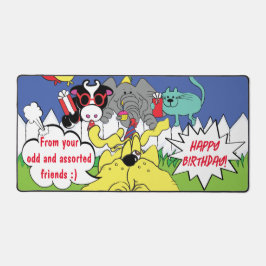 Alfrombrillas De Escritorio Happy Birday Desk Mat