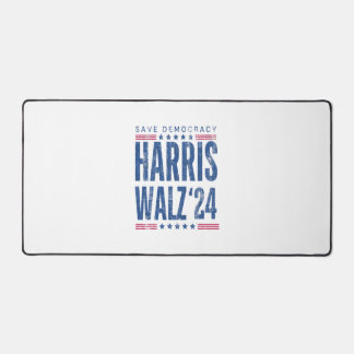 Alfrombrillas De Escritorio Harris Walz 2024 Salvar la democracia