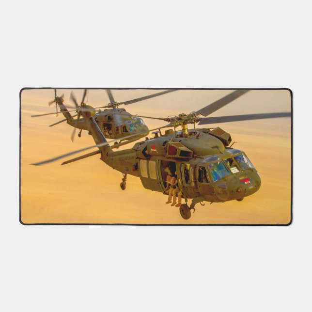 ALFROMBRILLAS DE ESCRITORIO HAWK NEGRO UH-60M (Anverso)