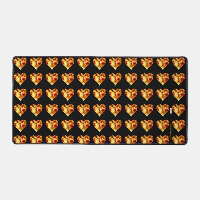 Alfrombrillas De Escritorio Hearts Desk Mat (Anverso)