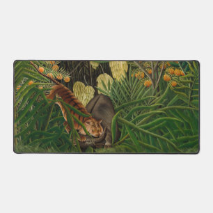 Alfrombrillas De Escritorio Henri Rousseau - Pelea entre Tigre y Búfalo