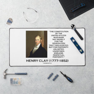 Alfrombrillas De Escritorio Henry Clay Constitution De La Posteridad De Los Es