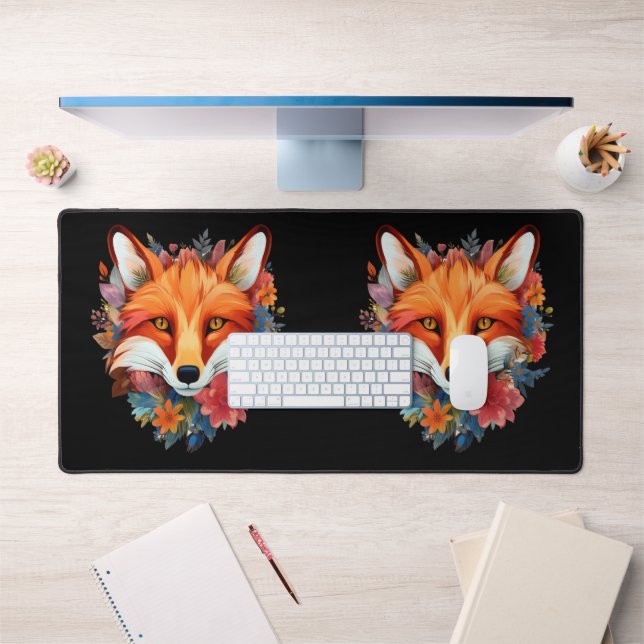Alfrombrillas De Escritorio Hermosa agua dulce Fox Flower (Oficina 1)